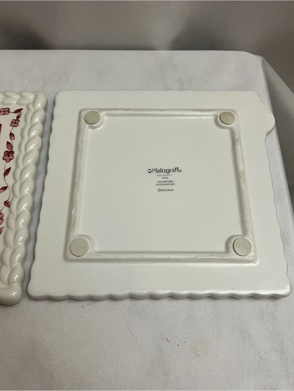 Pfaltzgraff set “delicious”